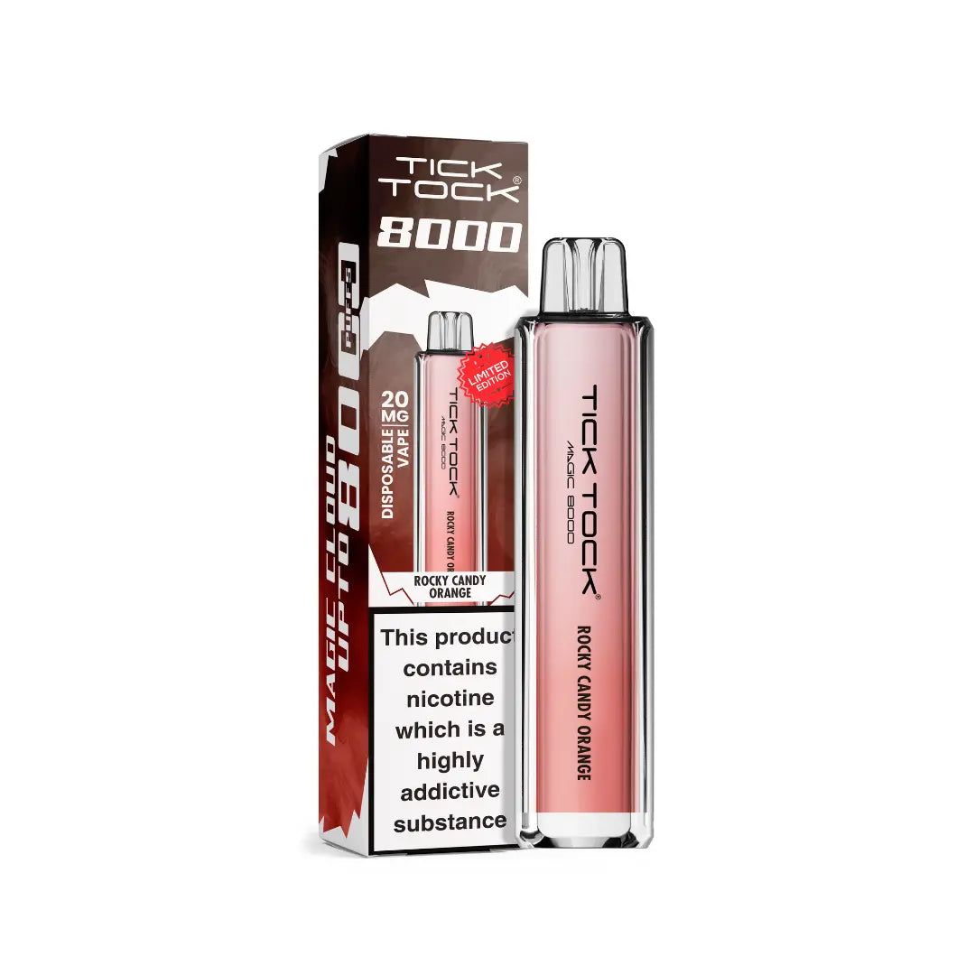Tick Tock Magic 8000 Puff Prefilled & Reusable Pod Kit