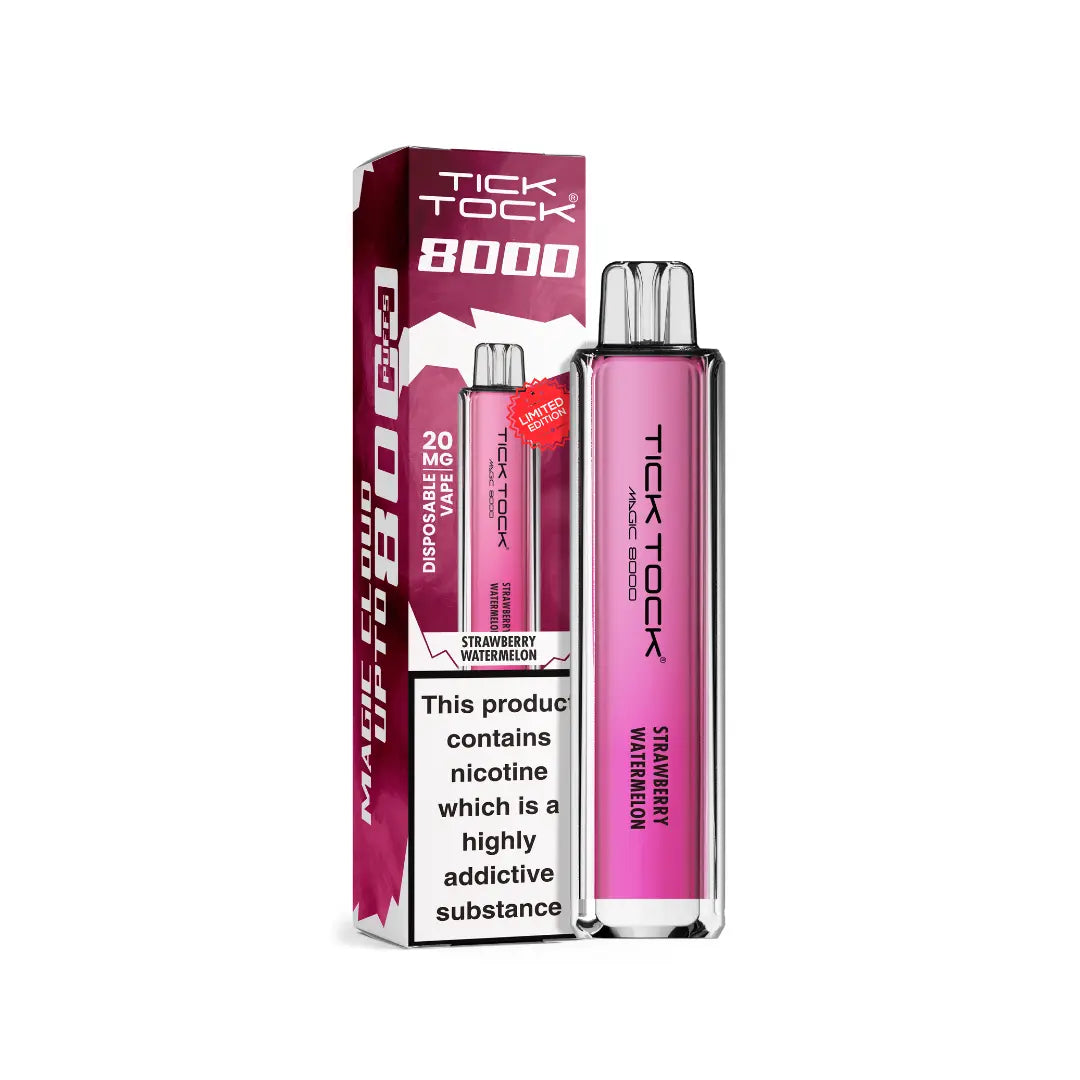 Tick Tock Magic 8000 Puff Prefilled & Reusable Pod Kit