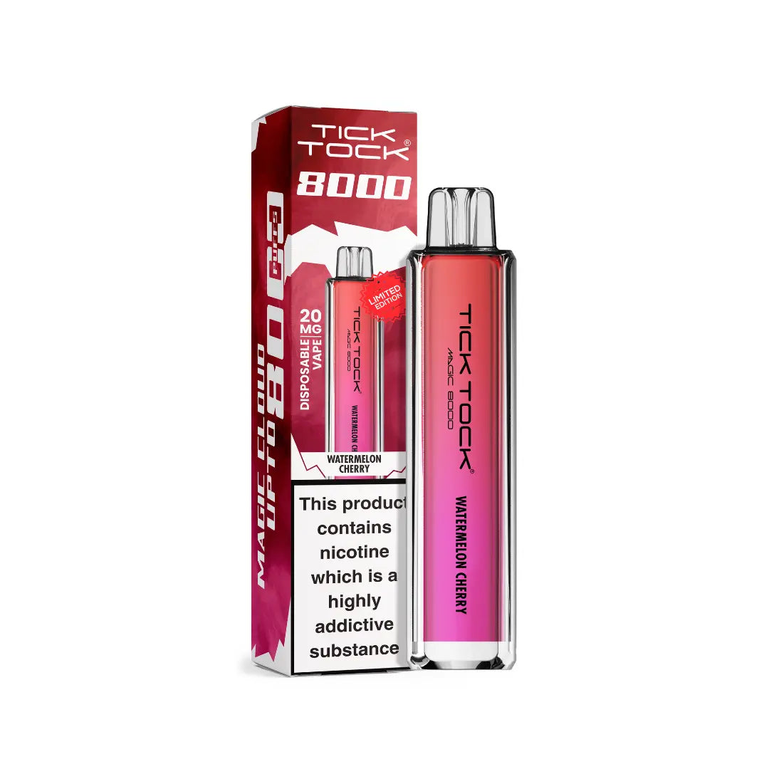 Tick Tock Magic 8000 Puff Prefilled & Reusable Pod Kit