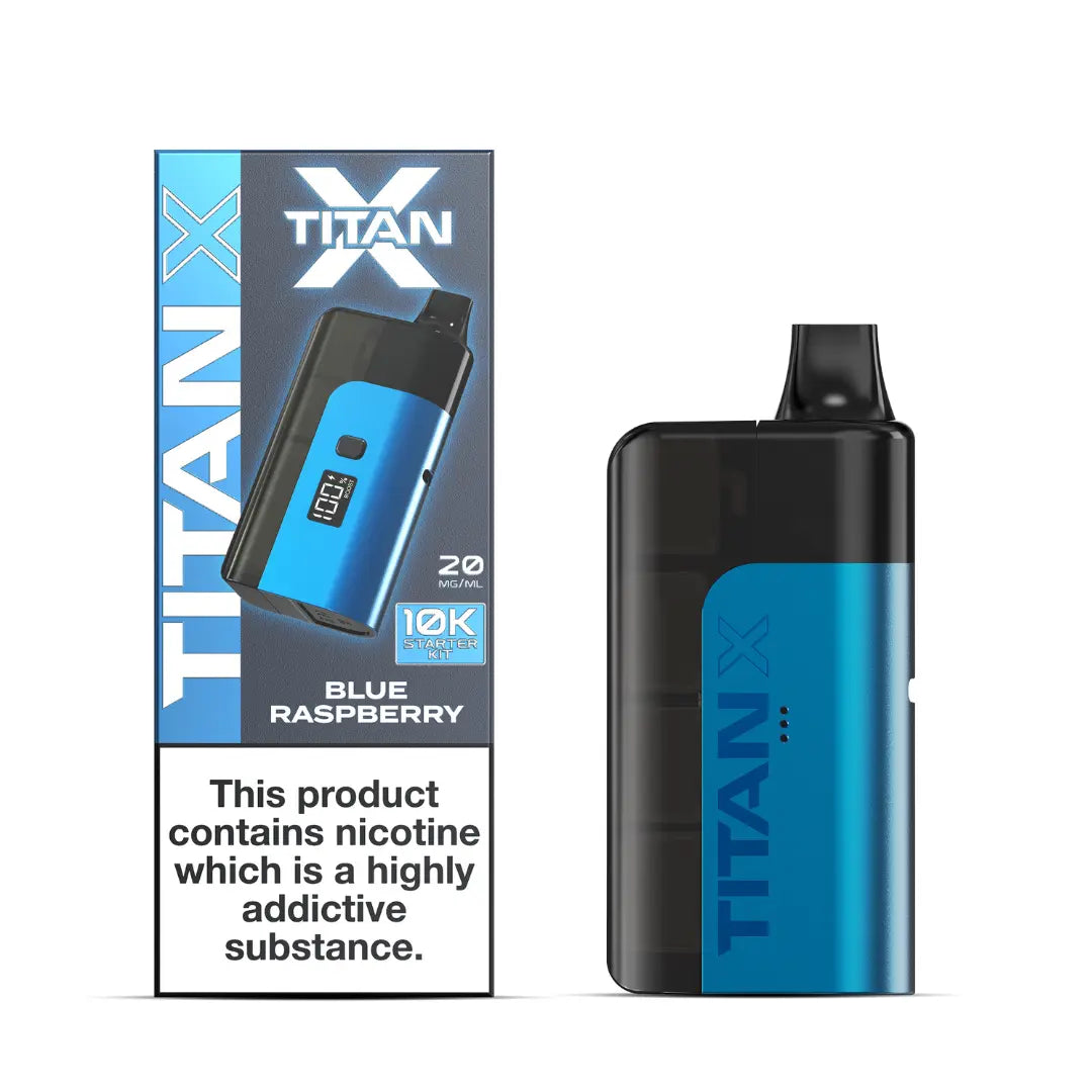 Titan X 10000 Puff Prefilled & Reusable Pod Kit