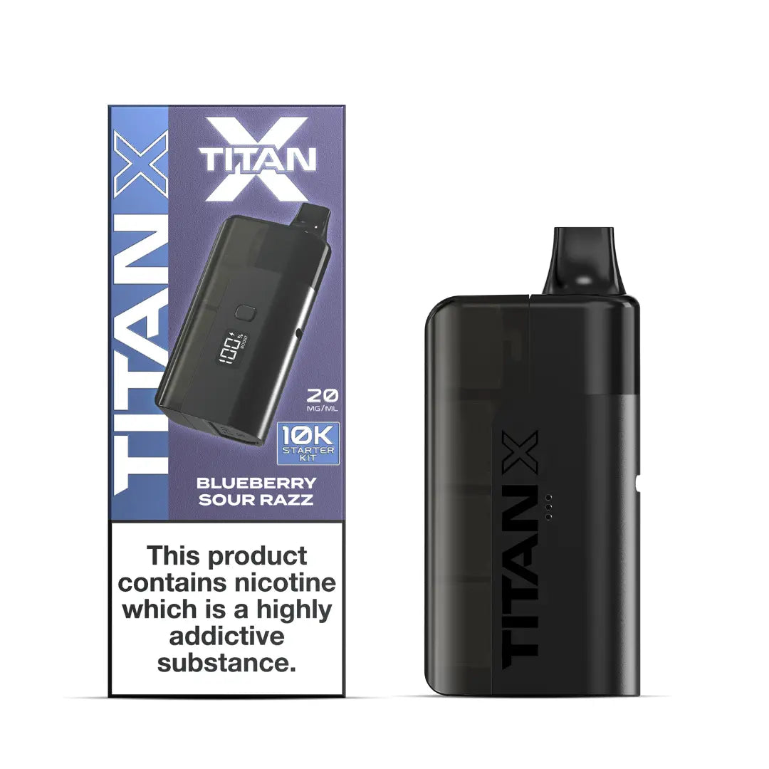Titan X 10000 Puff Prefilled & Reusable Pod Kit