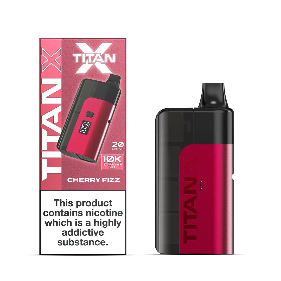 Titan X 10000 Puff Prefilled & Reusable Pod Kit