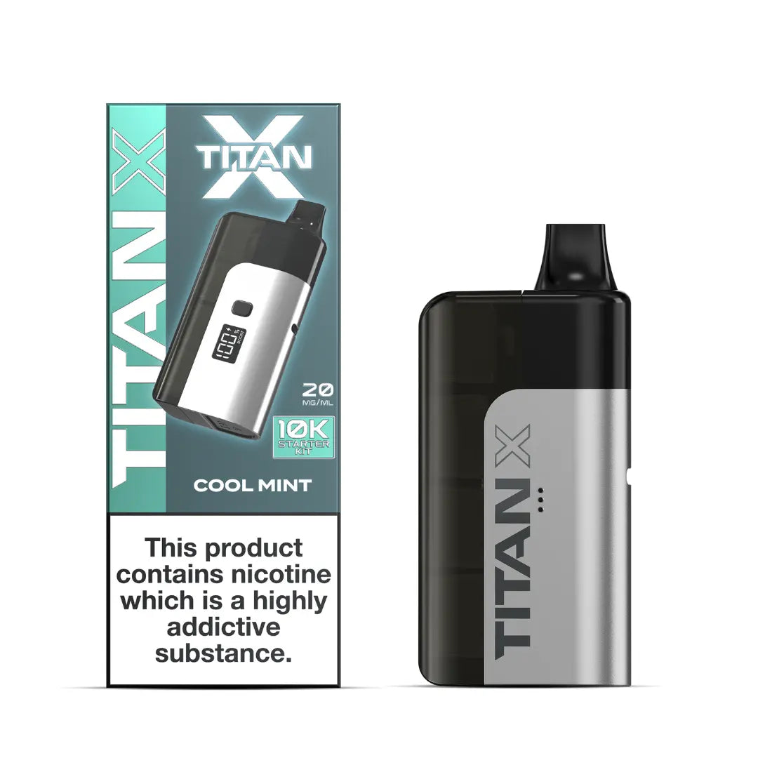 Titan X 10000 Puff Prefilled & Reusable Pod Kit