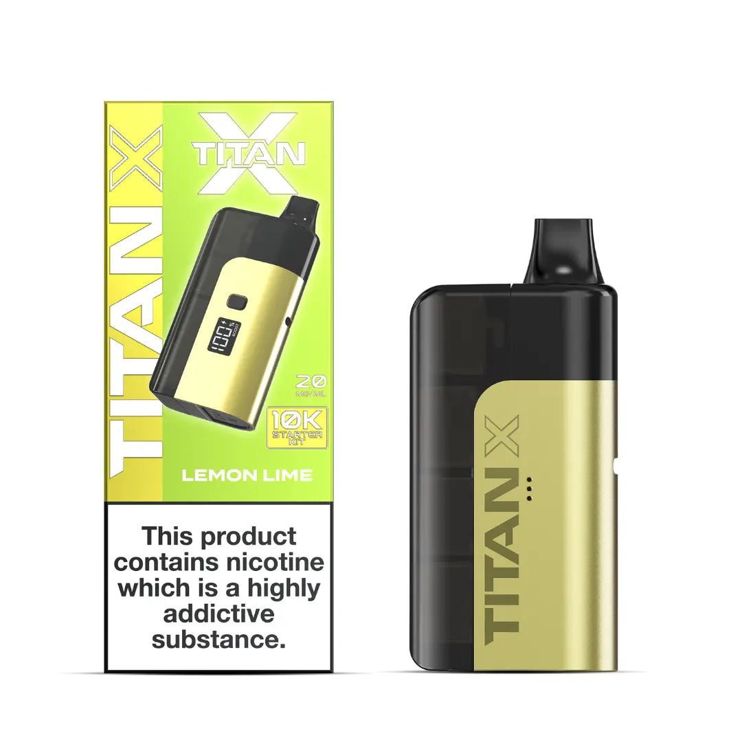 Titan X 10000 Puff Prefilled & Reusable Pod Kit