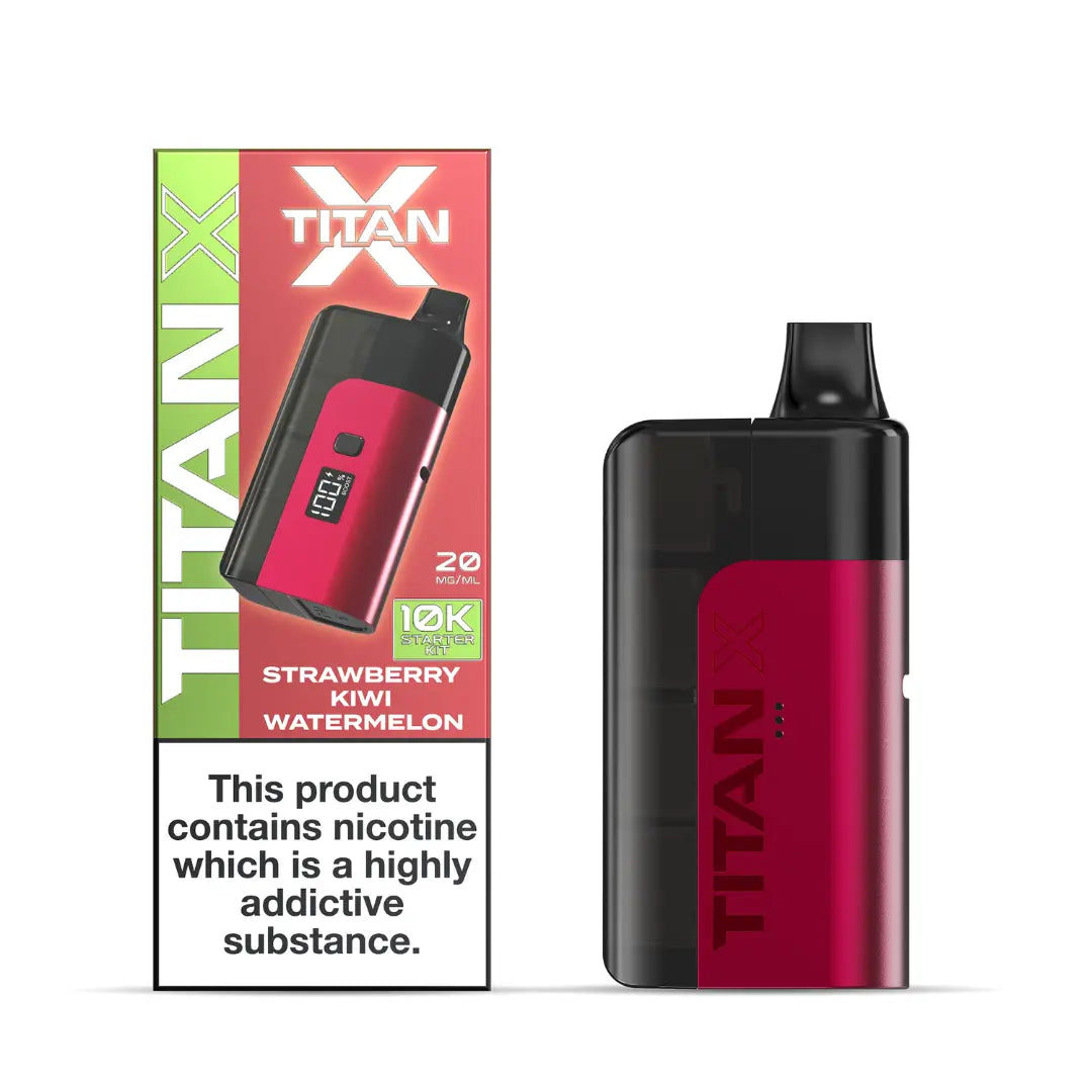 Titan X 10000 Puff Prefilled & Reusable Pod Kit