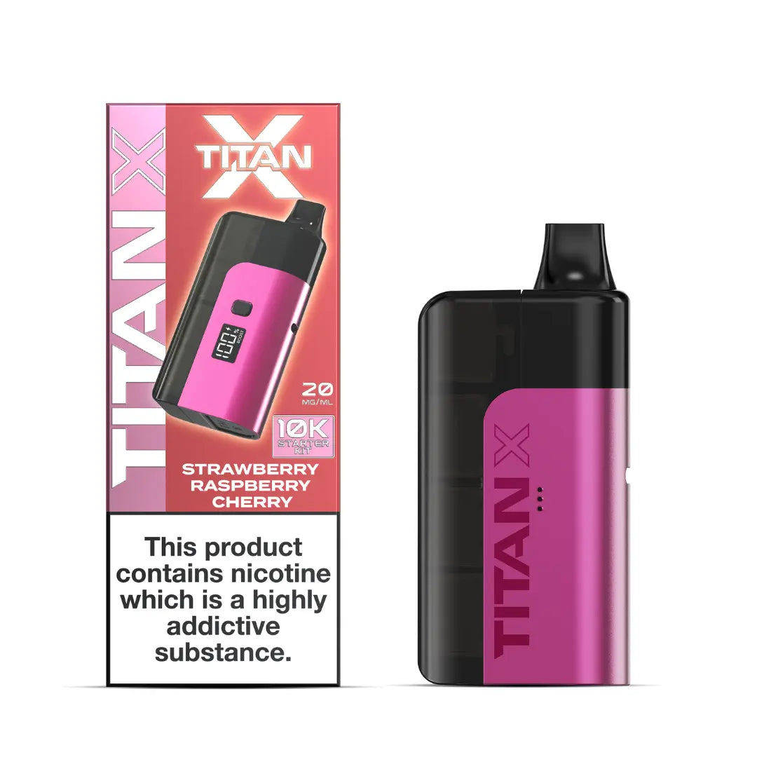 Titan X 10000 Puff Prefilled & Reusable Pod Kit