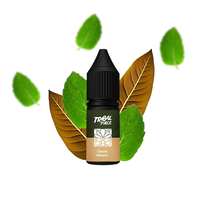 TRIBAL FORCE Classic Menthe - E-Liquid 10ml