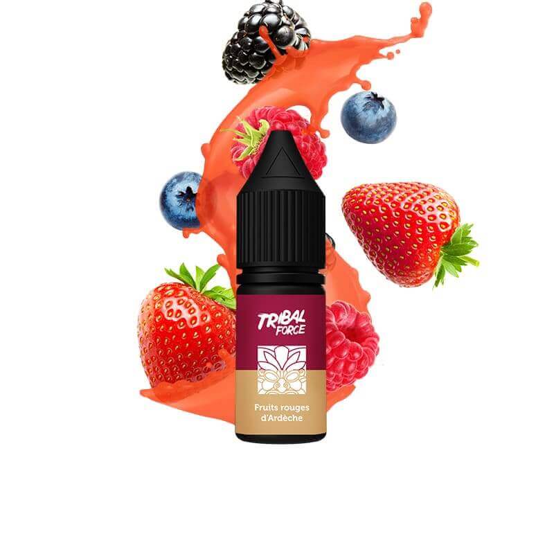 TRIBAL FORCE Fruits Rouges D'Ardèche - E-Liquid 10 ml