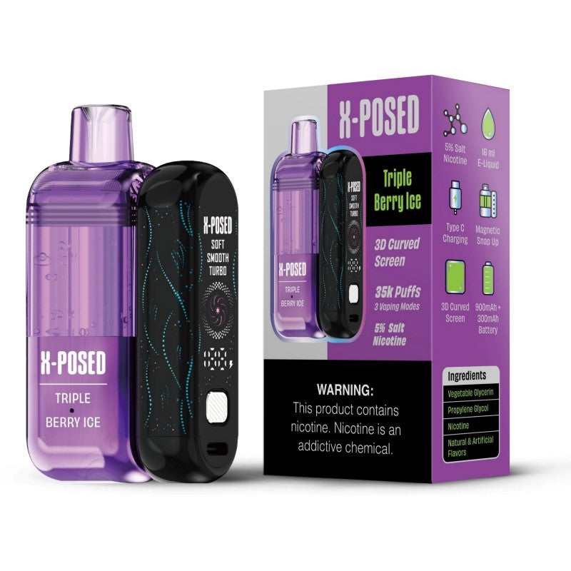 X-Posed 35K Disposable Vape 18ml 5%
