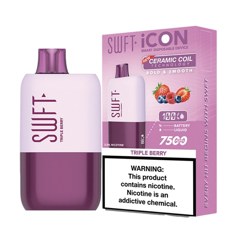 SWFT Icon Einweg-Vape-Kit 7500 Züge (5%, 17ml)