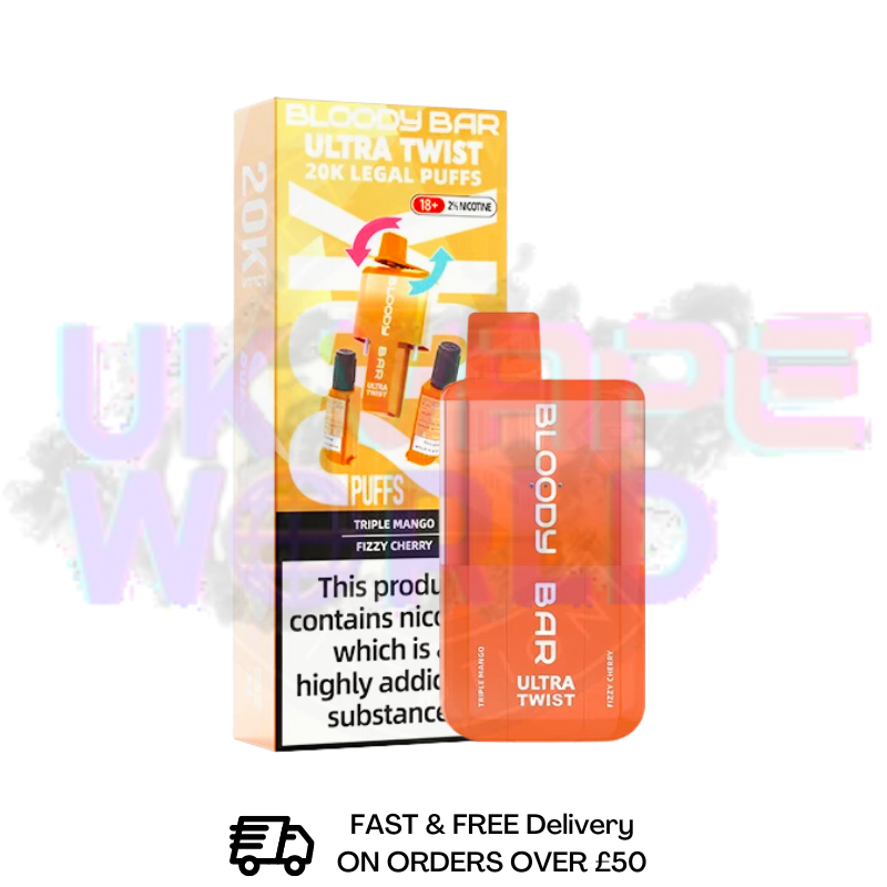 Bloody Bar 20K Puff Ultra Twist Disposable Bar