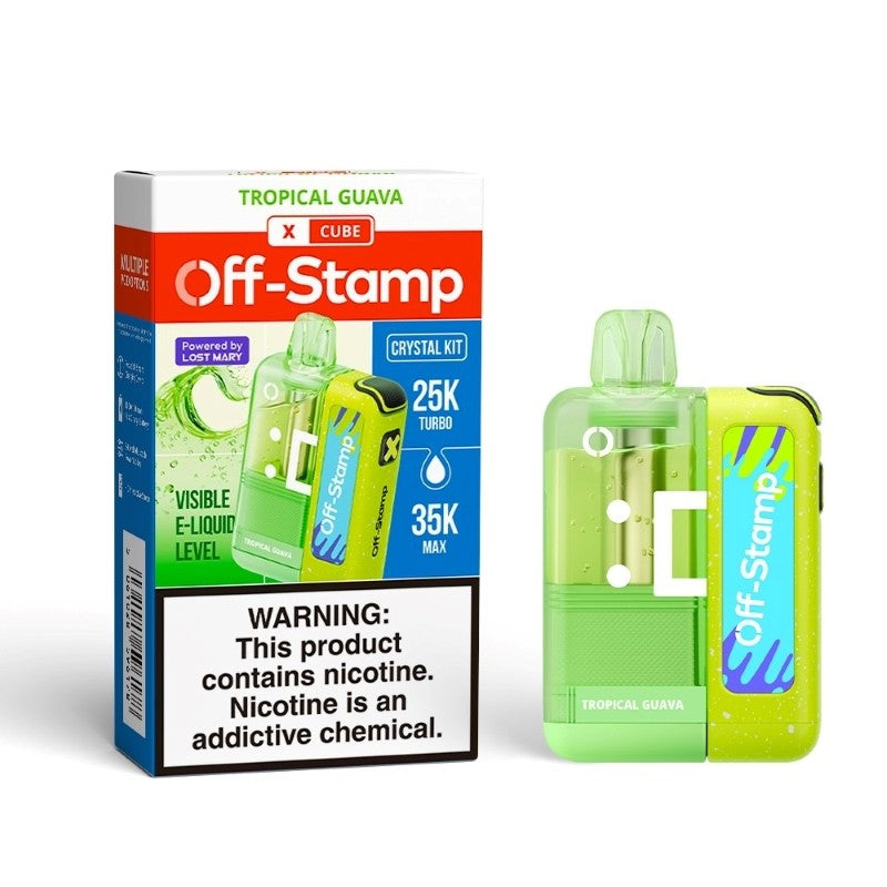 Off-Stamp X Cube Crystal Cube 35K Einweg-Vape 17ml 5%