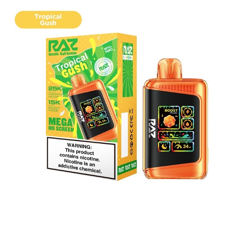 RAZ LTX 25K Gush Edition Einweg-E-Zigarette 16ml 5%