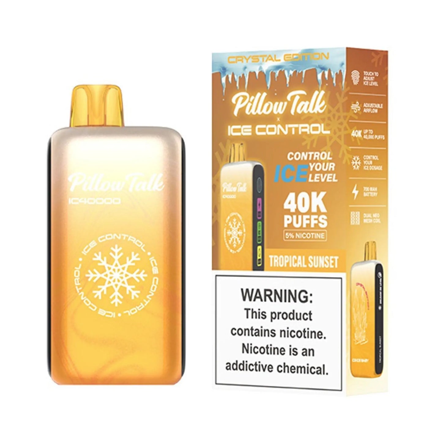 Pillow Talk Ice Control IC40000 Disposable Vape - Crystal Edition