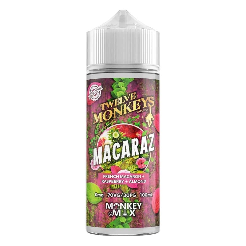 TWELVE MONKEYS Macaraz - E-liquide 50ml/100ml