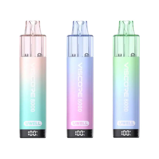 Uwell Viscore 8000 Puff Prefilled & Reusable Pod Kit