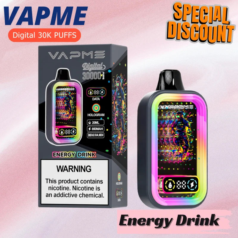 Vapeme Digital 30k Lungeninhalations-Vape Bestseller Großhandelspreis 