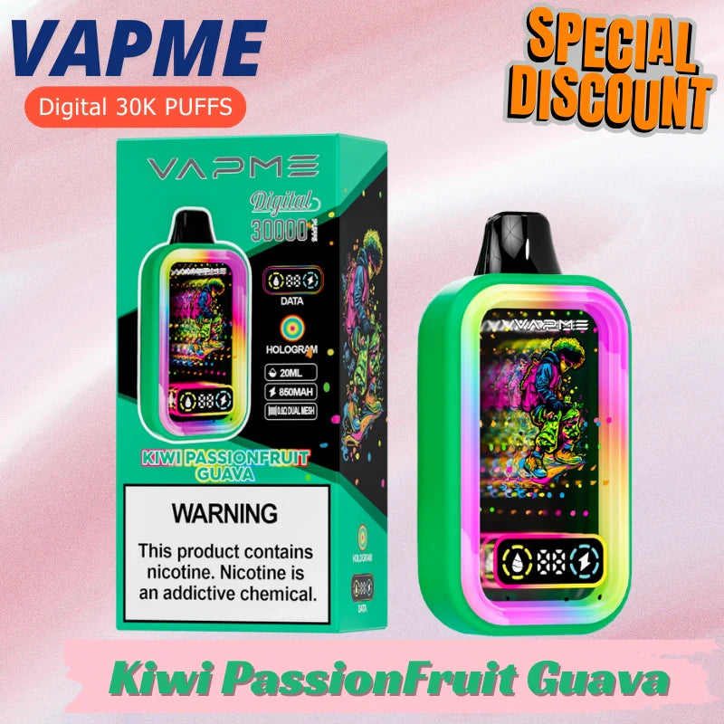 Vapeme Digital 30k Lungeninhalations-Vape Bestseller Großhandelspreis 