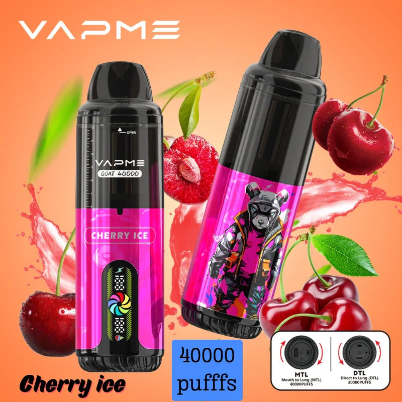 VAPME GOAT 40000 Züge Exklusiver Großhandelsrabatt Begrenztes Angebot 
