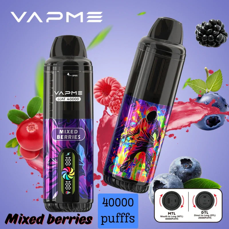 VAPME GOAT 40000 Züge Exklusiver Großhandelsrabatt Begrenztes Angebot 