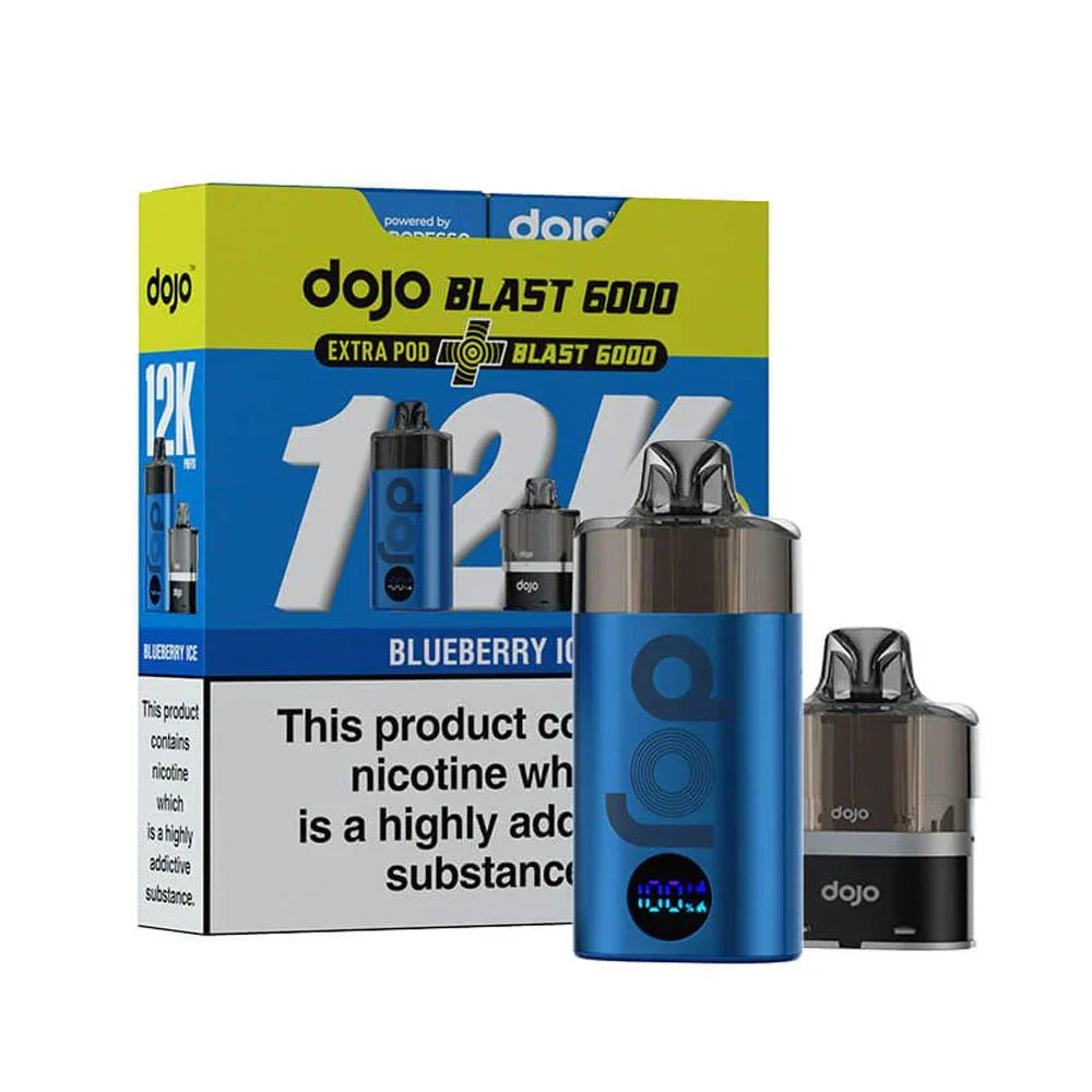 Dojo Blast 12K Puff Prefilled & Reusable Pod Kit