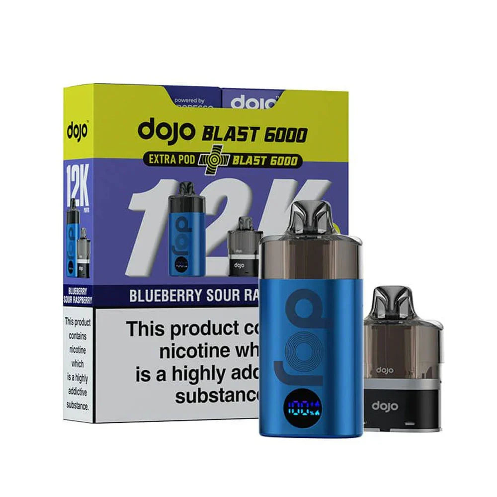 Dojo Blast 12K Puff Prefilled & Reusable Pod Kit