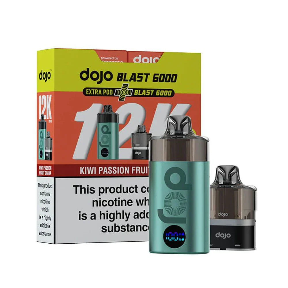 Dojo Blast 12K Puff Prefilled & Reusable Pod Kit