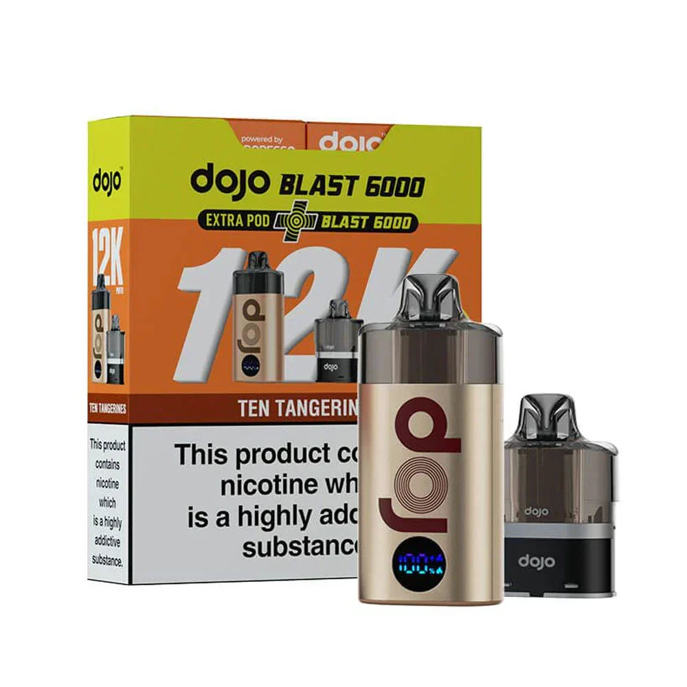 Dojo Blast 12K Puff Prefilled & Reusable Pod Kit