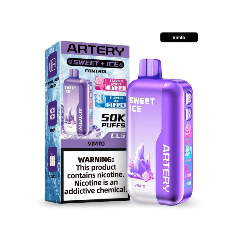 Artery CL6 Sweet & Ice Control 50K Disposable Vape 26ml 5%