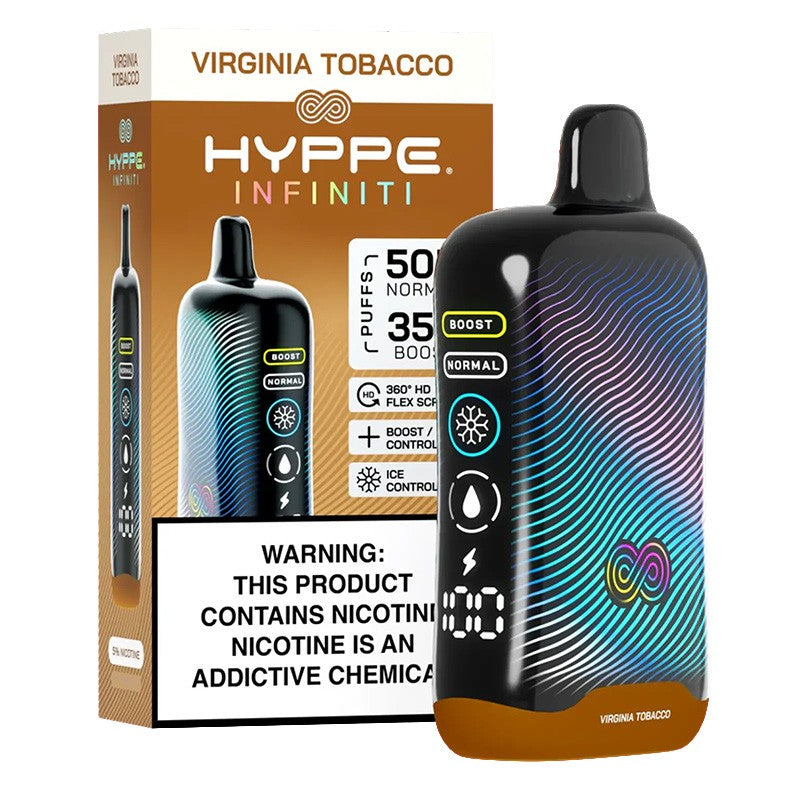 Hyppe Infiniti 50K Puffs Einweg-E-Zigarette