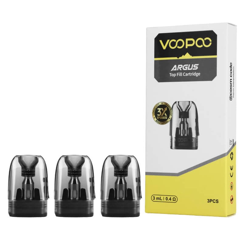 VOOPOO Argus Top Fill – Packung mit 3 Kartuschen Pod 3 ml