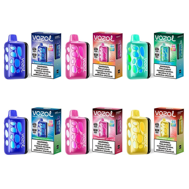 VOZOL Rave 50K Disposable Vape 5%