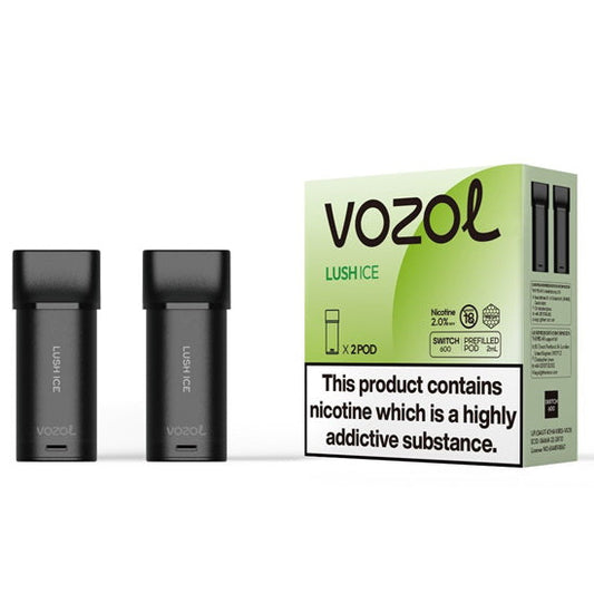 Vozol Switch 600 Nachfüll-Pods, 2er-Pack
