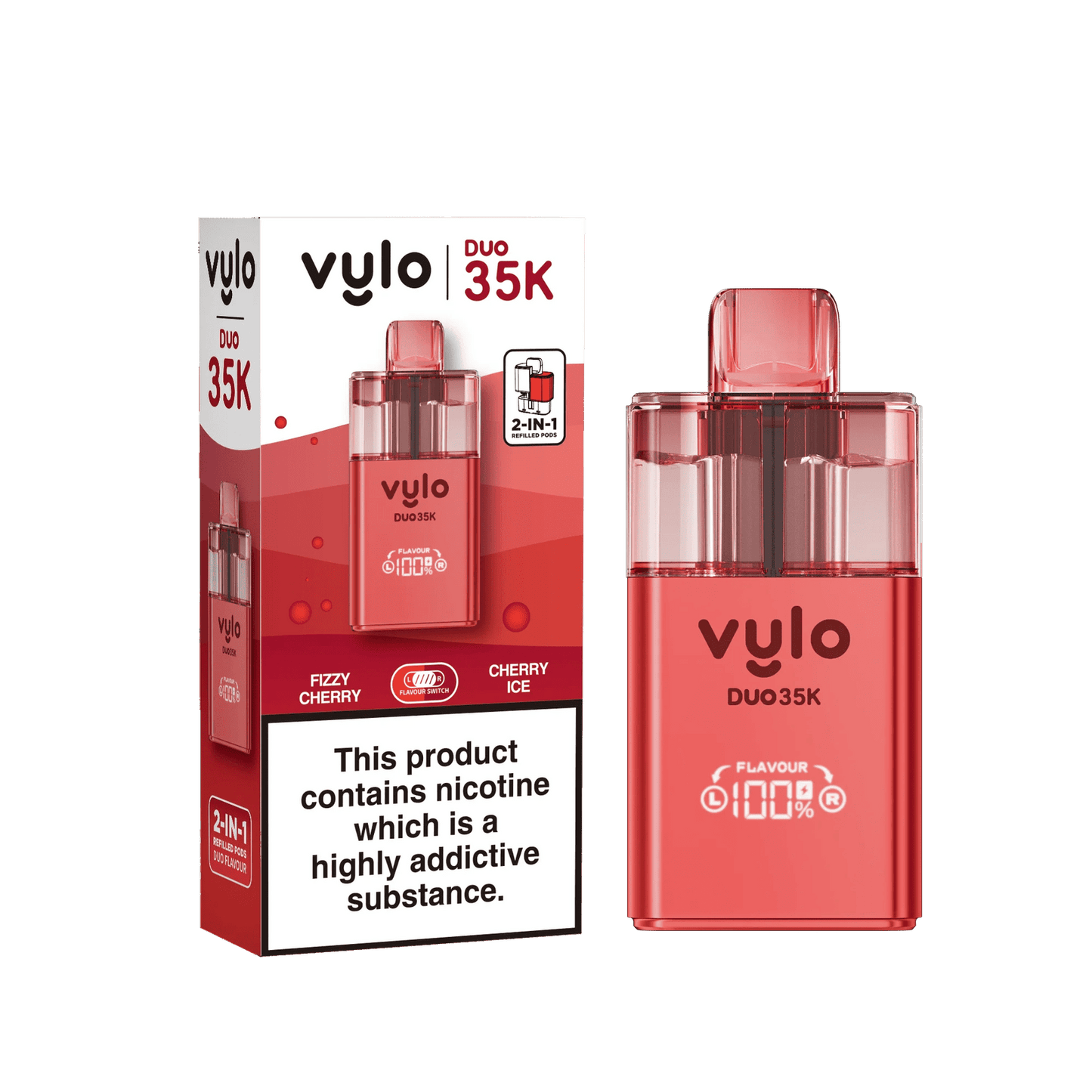 Vylo Duo 35k 2 in 1 Prefilled Pod Vape - Box of 5