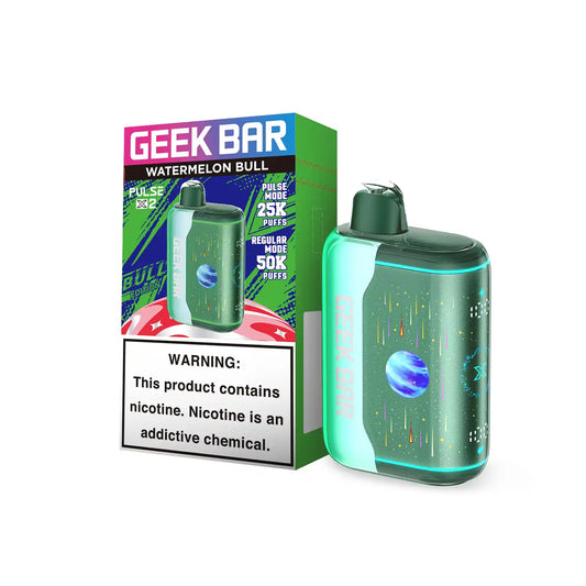 Watermelon Bull - Geek Bar Pulse X 2 50k Disposable Vape