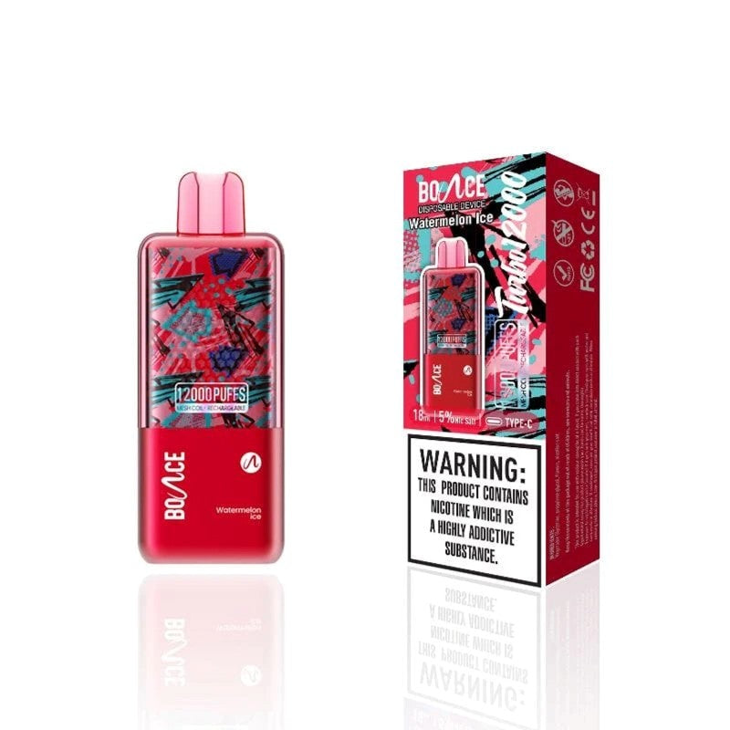 Bounce Turbo 12000 Disposable Vape (5%. 18ml)