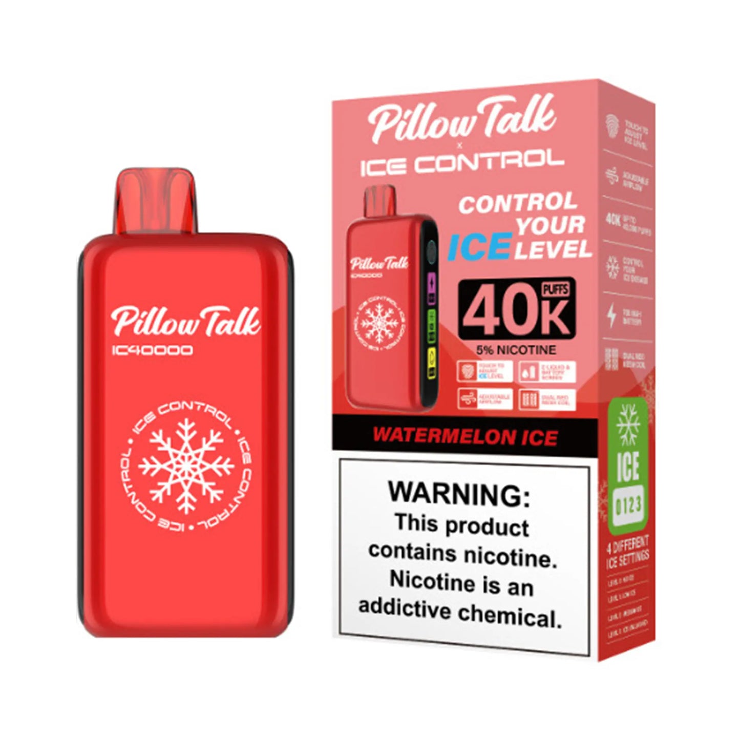 Pillow Talk Ice Control IC40000 Einweg-E-Zigarette