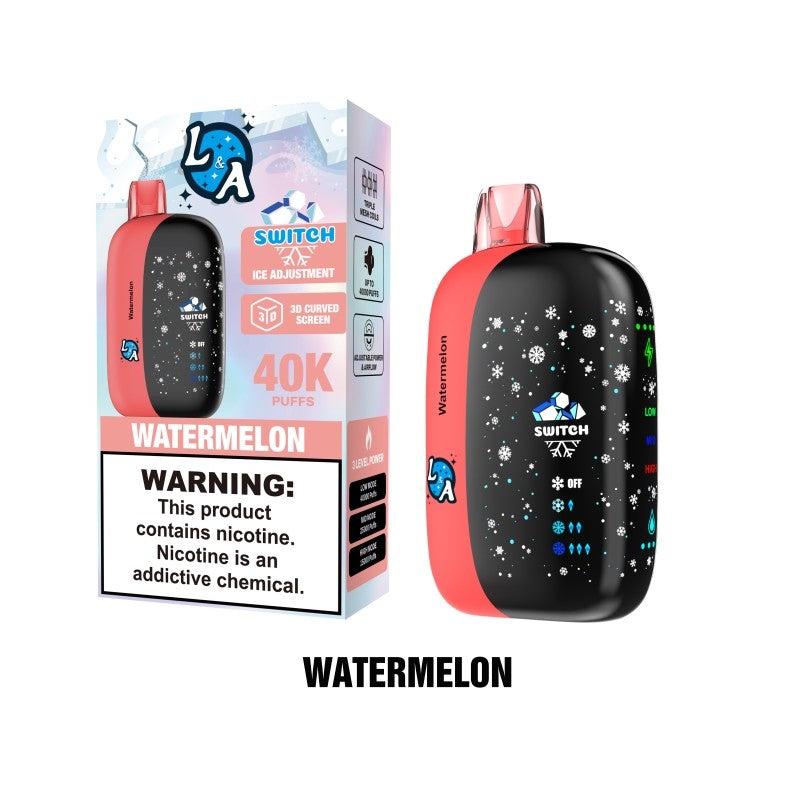 L&amp;A Switch 40K Ice Control Einweg-E-Zigarette 5%