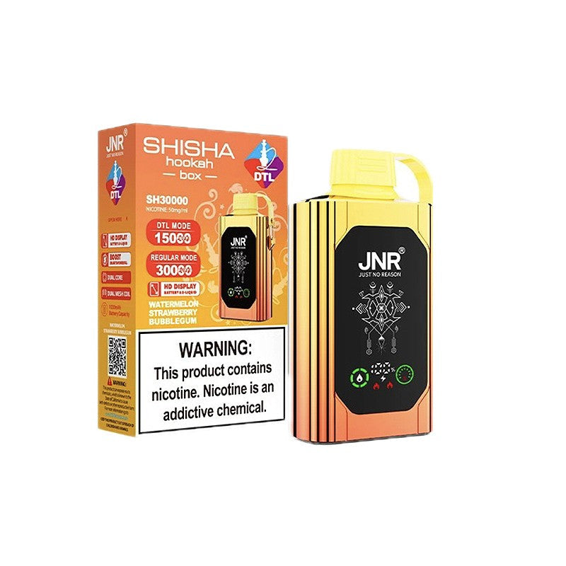JNR Shisha Hookah Box SH30000 Disposable Vape 20ml 5%