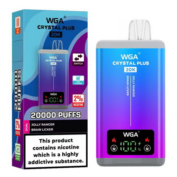 WGA Crystal Plus 20000 Vape 2-in-1 Rechargeable