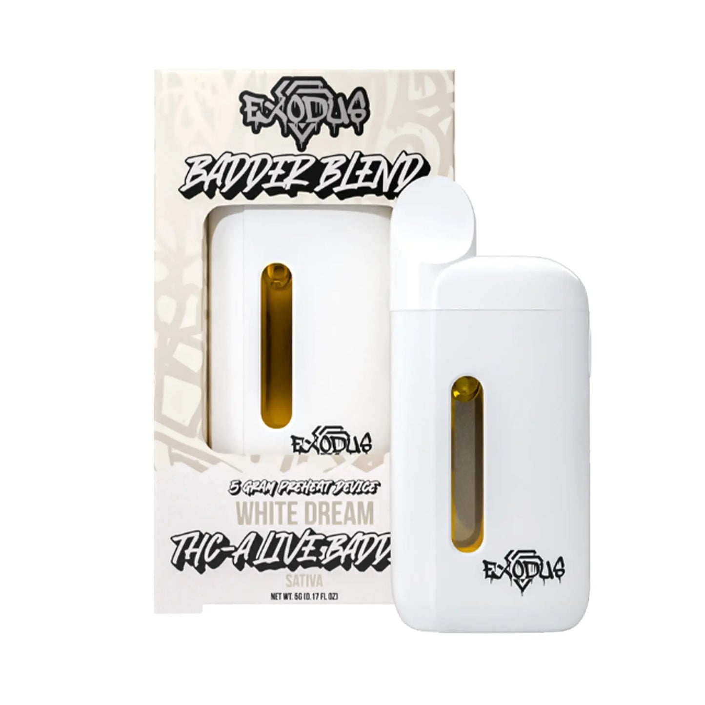 Exodus THC-A Badder Blend Einweg-Vape 5 g