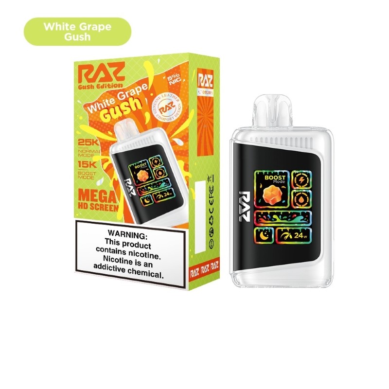 RAZ LTX 25K Gush Edition Disposable Vape 16ml 5%