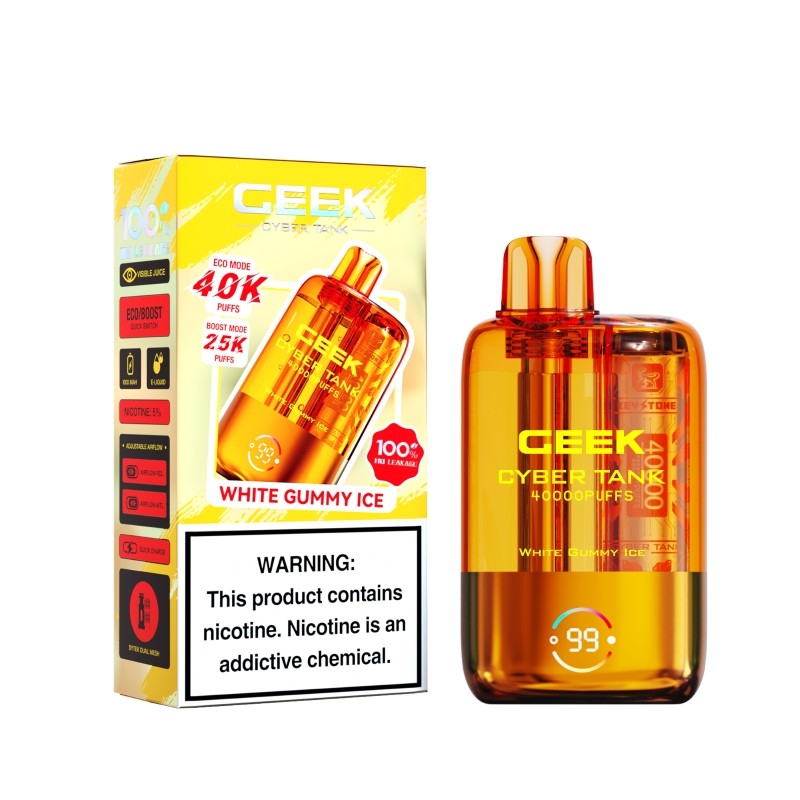 Ceek Cyber ​​Visible Tank 40K Einweg-E-Zigarette 5%