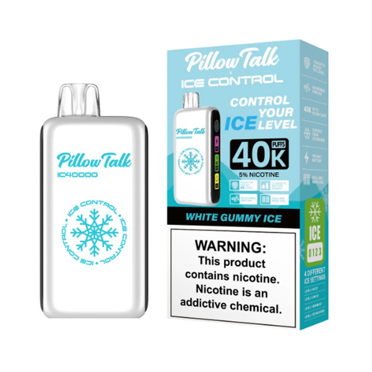 Pillow Talk Ice Control IC40000 Einweg-E-Zigarette