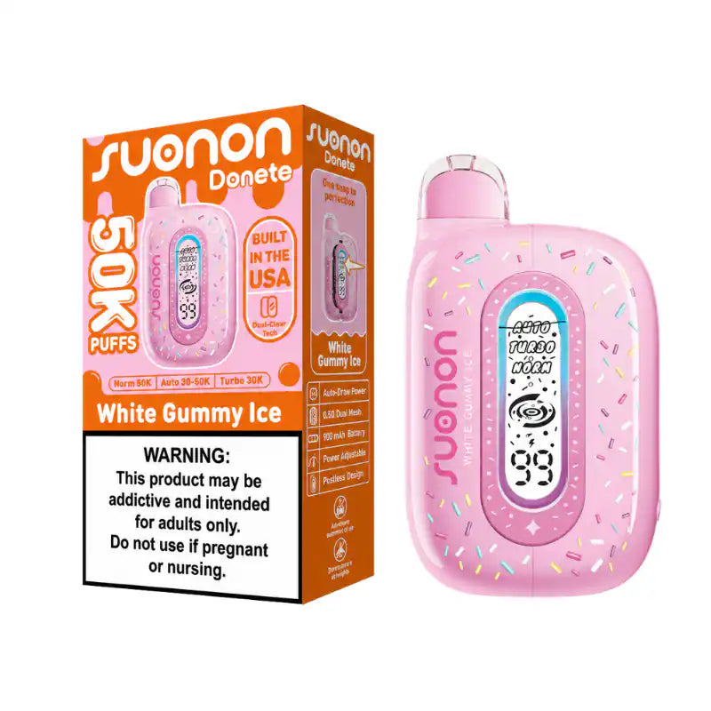 White Gummy Ice - Suonon Donete By NEXA 50K Disposable Vape