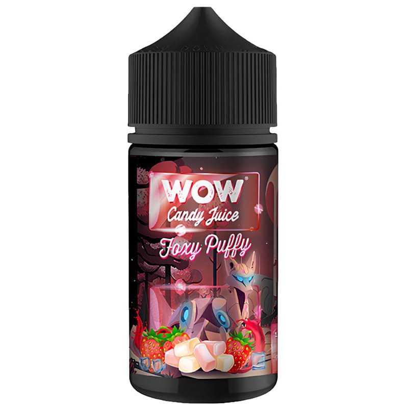 WOW Candy Juice Foxy Puffy - E-Liquid 100ml