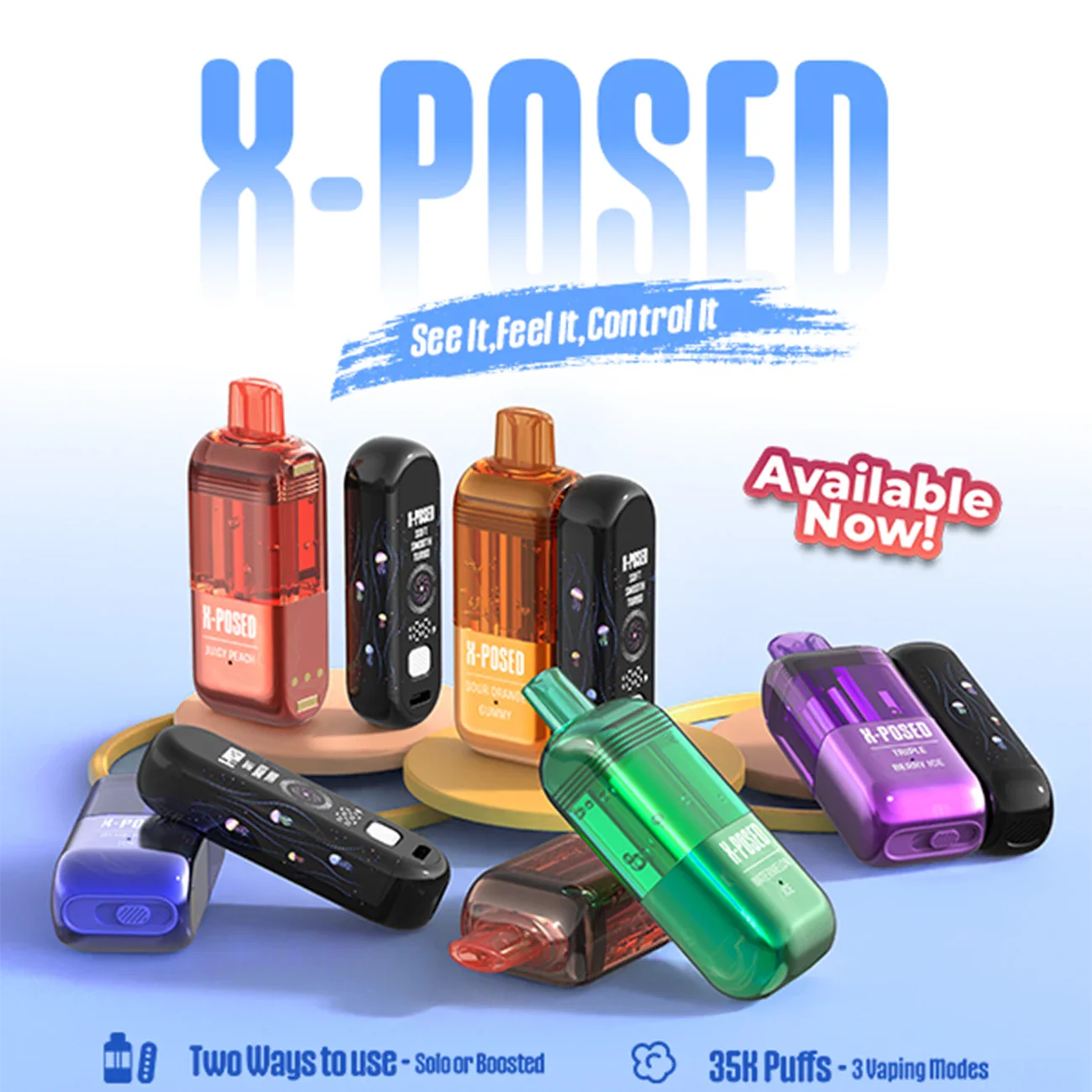 X-Posed 35K Disposable (KIT)