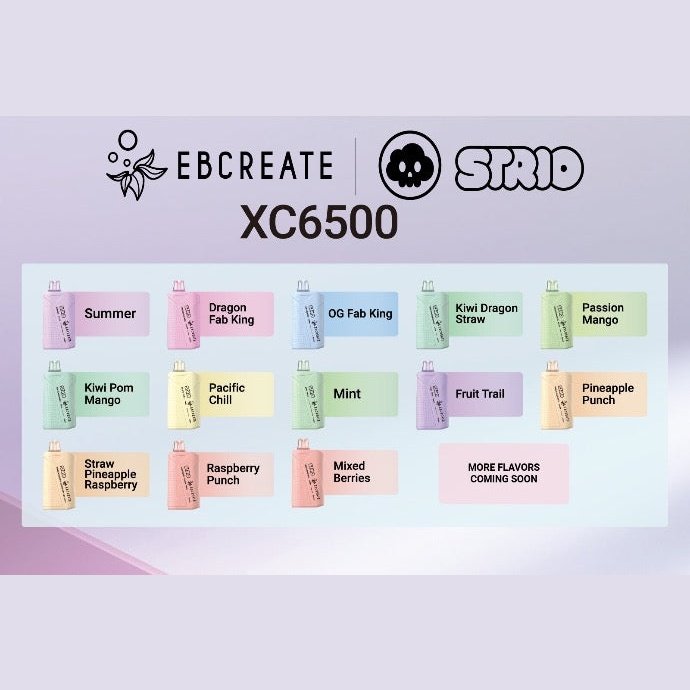 CLEARANCE (Non-Refundable) XC6500 Strio (Pod King) 6500 Puff 5%