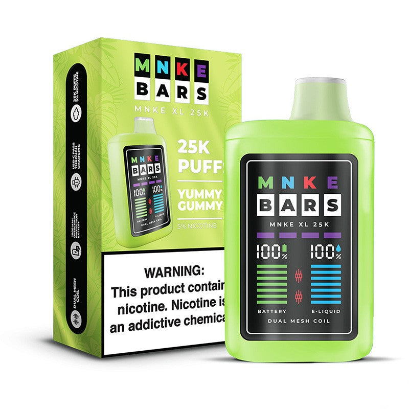 MNKE Bars XL 25K Einweg-E-Zigarette 5% 18m